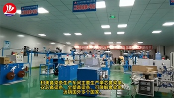 利美口罩鼻梁条生产车间视频